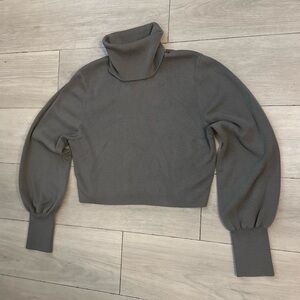 Wilfred Wool/Cotton‎ blend Brown Turtleneck Sweater Large